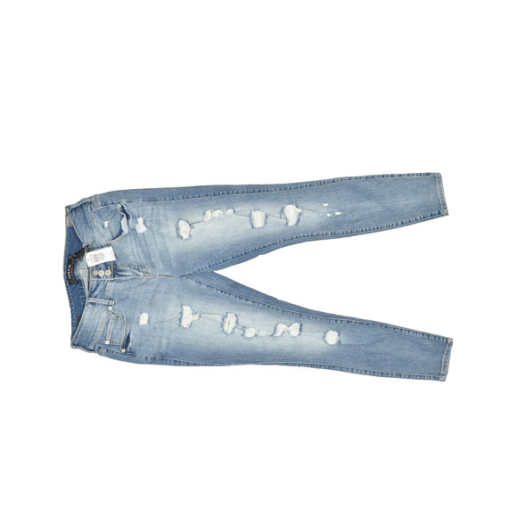 NEW Torrid Women's Size 12 Perm Stretch Jegging Wipeout PREMIUM Distressed - Picture 1 of 8